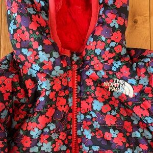 The North Face 2t reversible winter jacket